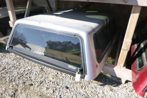 2014-2018 GMC Sierra OR Chevrolet Silverado 6’6 Silver Leer Truck Cap
