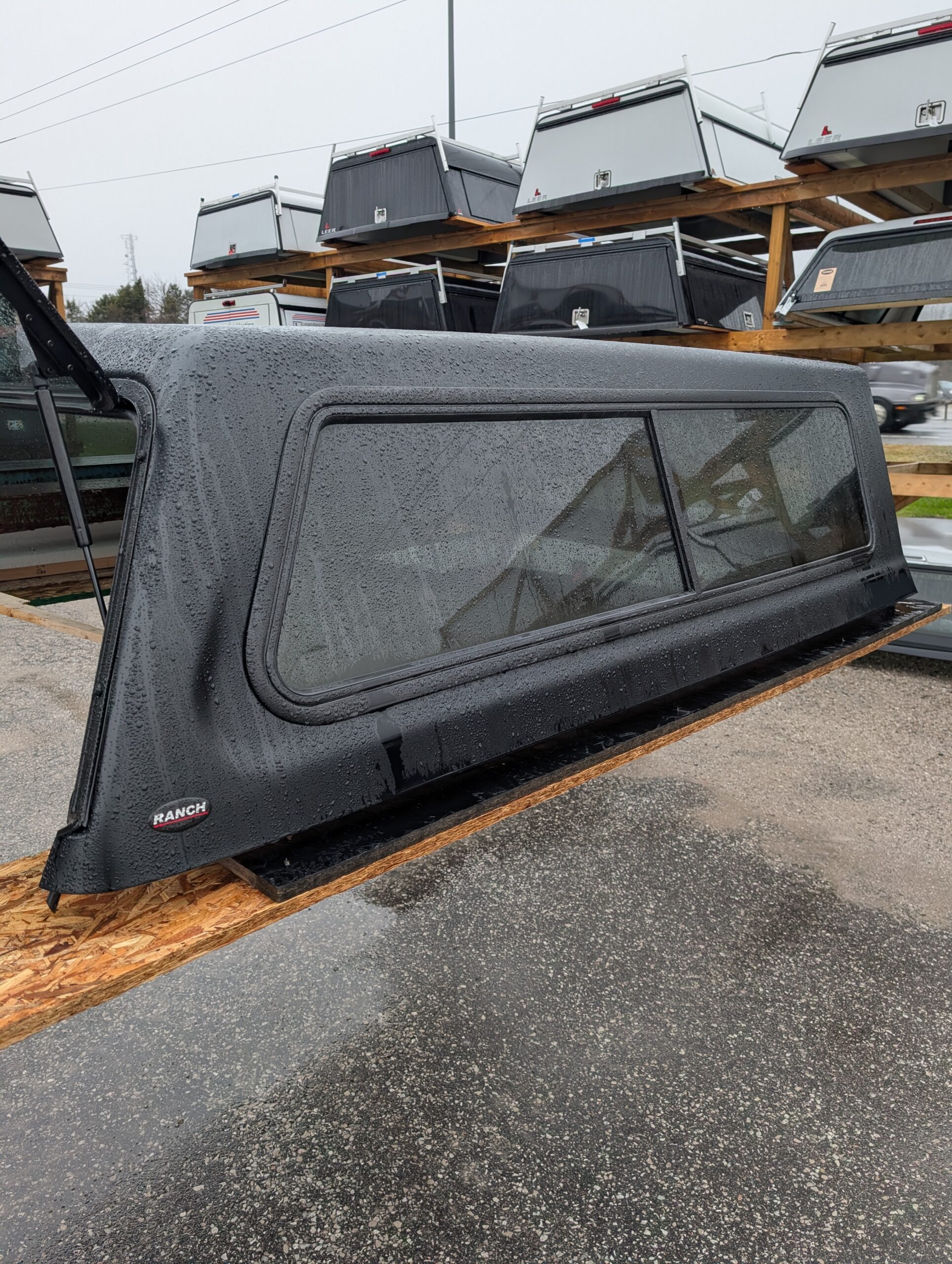 Ford F150 6’6 NEW MATTE Black Smooth Ranch Echo Truck Cap - Image 4